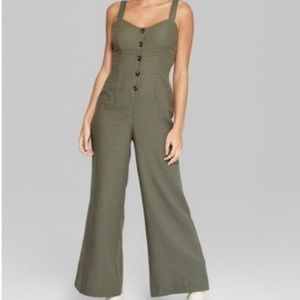 NWT Wild Fable Olive Green Jumpsuit / Romper